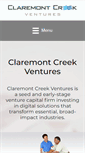 Mobile Screenshot of claremontcreek.com
